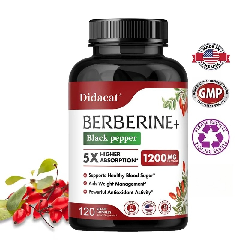 Suplement berberiny HCl - dla  – Berberine Hcl Capsule recenzja i cena
