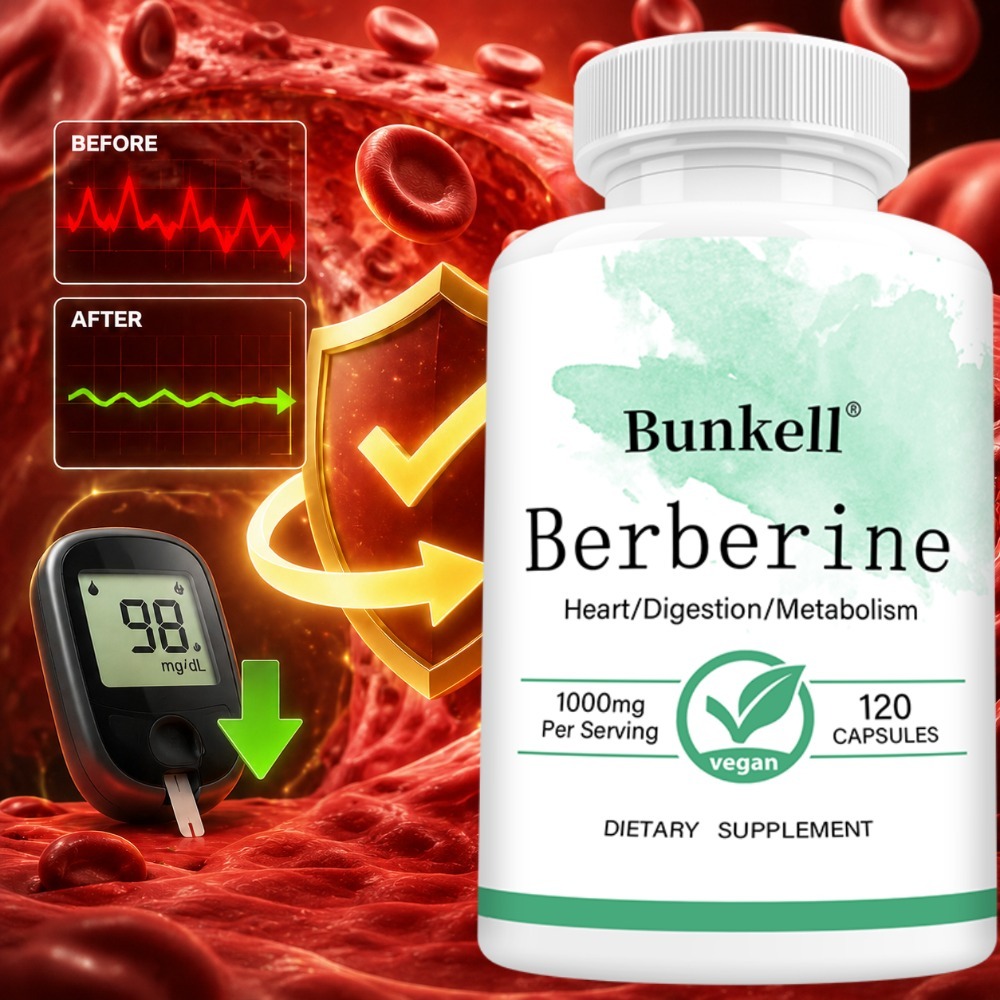 Suplement berberiny HCl 1000 m – Berberine Hcl Capsule recenzja i cena
