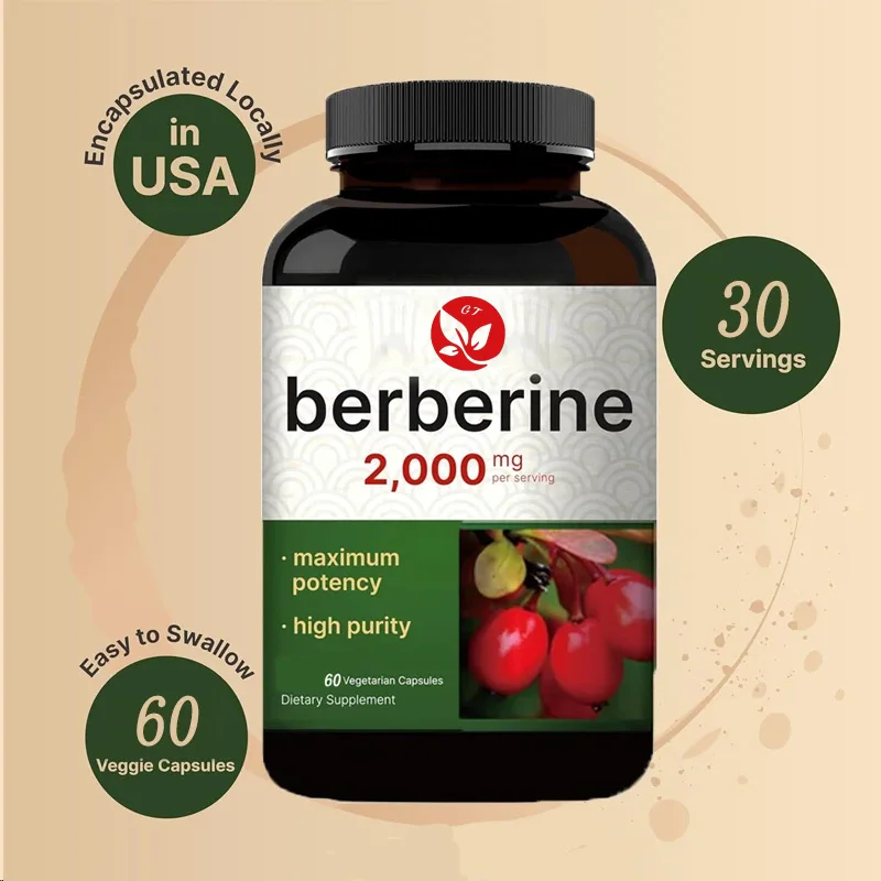 Berberine Supplement 60 kapsuł – Berberine Hcl Capsule recenzja i cena